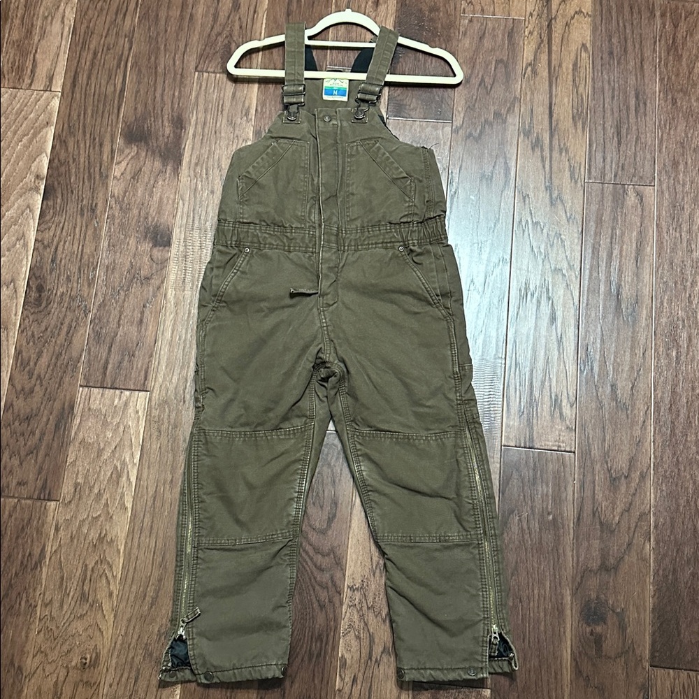 Brown Work Overalls Youth Medium